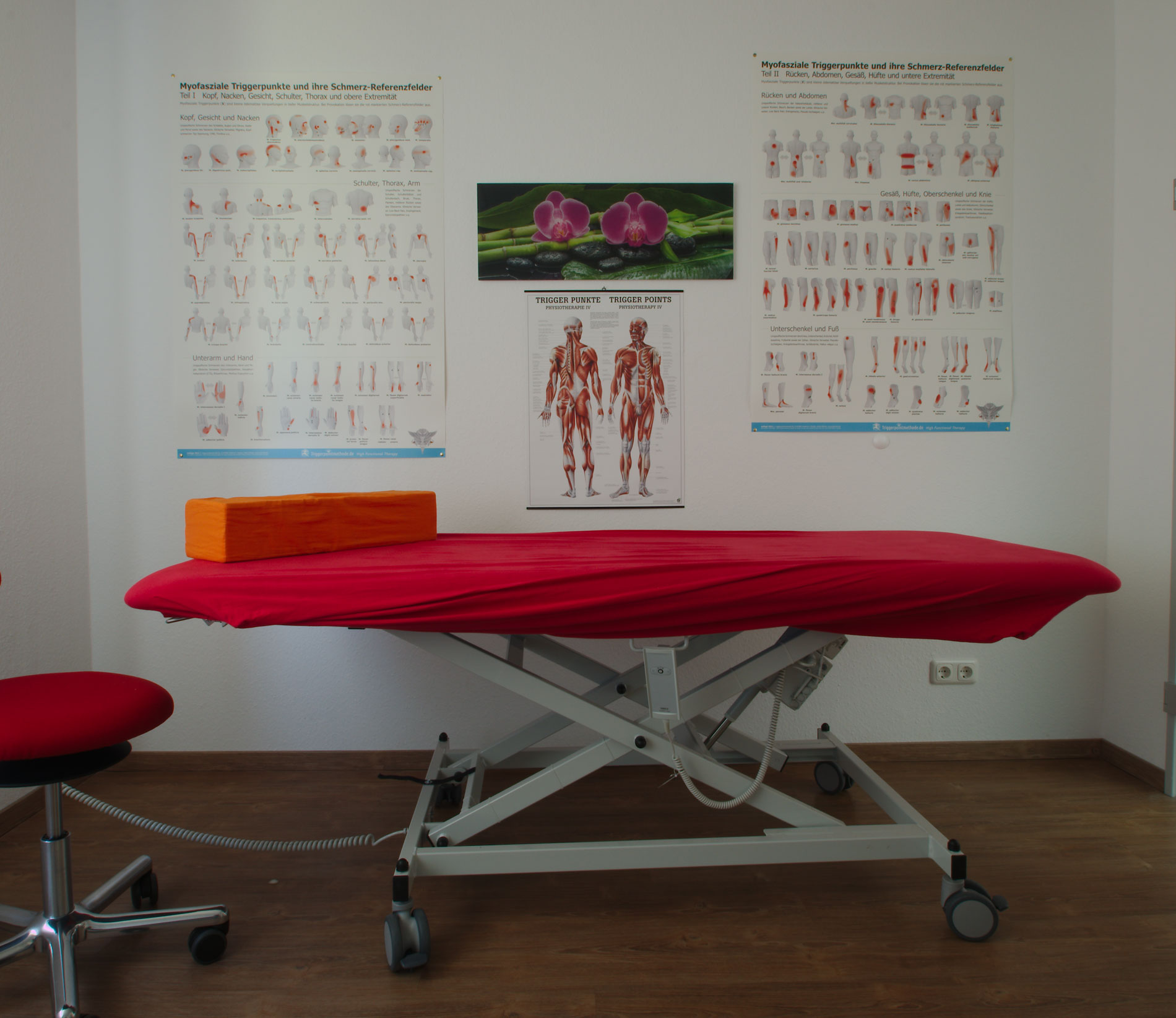 Trigger-Punkte Raum An- / Entspannungs Raum : Ergotherapie Praxis - Astrid Obermeyer